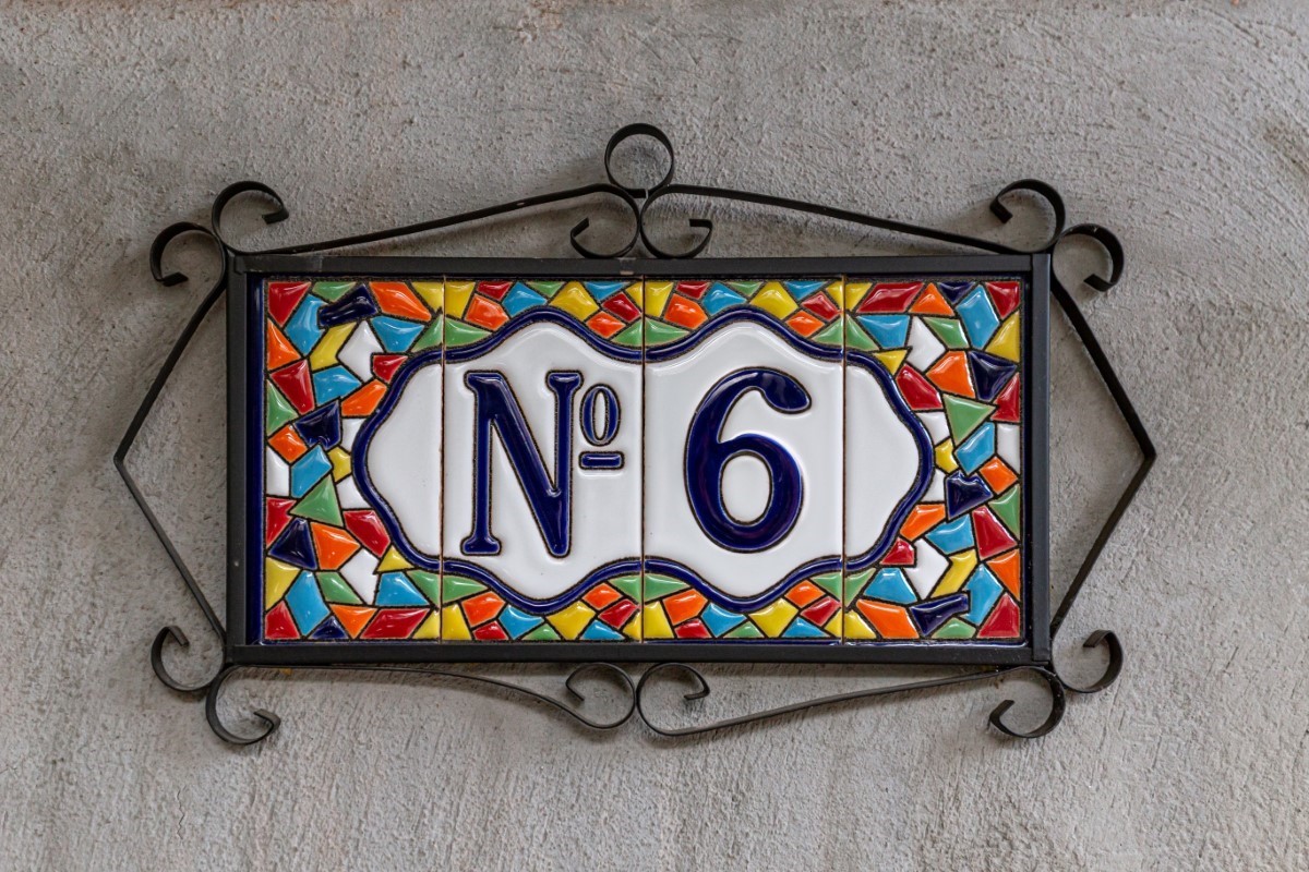 plaques de numéro de maison