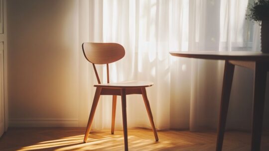 Quelle hauteur de chaise pour une table de 80 cm : nos conseils
