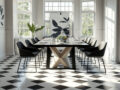 Comment relooker une table avec du carrelage pour un intérieur moderne