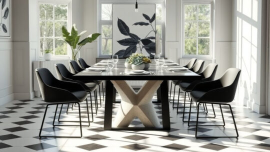 Comment relooker une table avec du carrelage pour un intérieur moderne