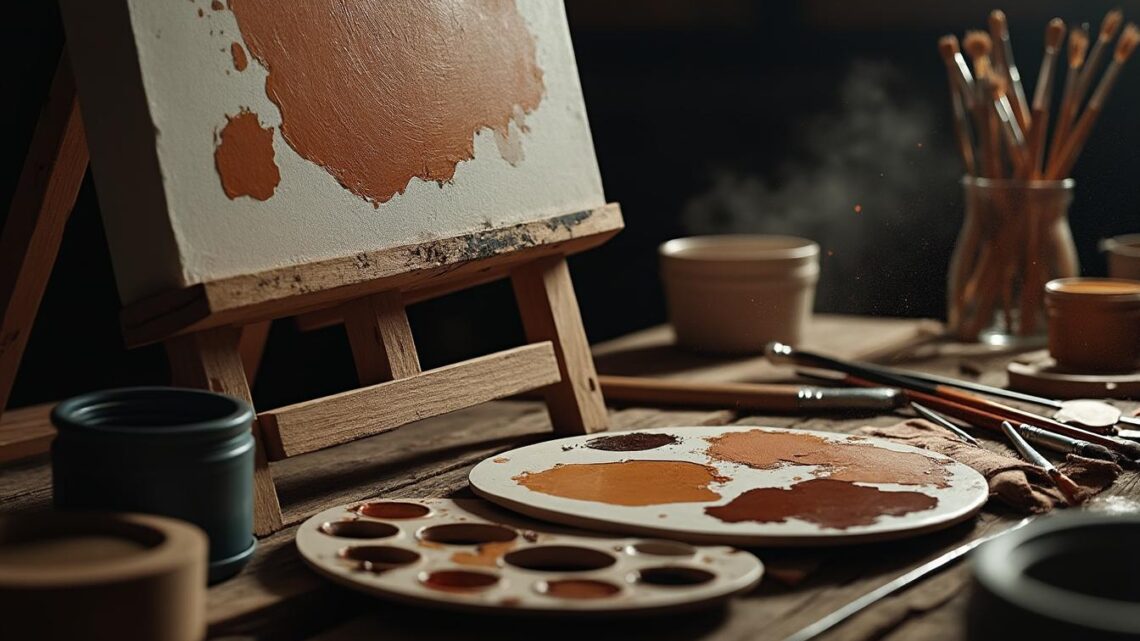 Guide pas à pas : comment obtenir du marron en peinture pour les débutants