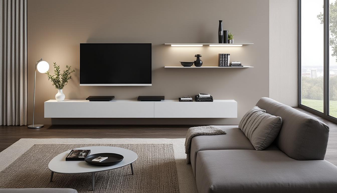 découvrez le meuble tv design blanc laqué cavalli, une pièce unique qui transformera votre intérieur. alliez élégance et fonctionnalité avec ce meuble moderne, parfait pour sublimer votre salon tout en offrant un espace de rangement pratique.