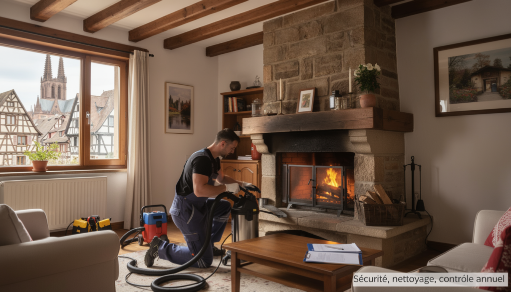 cheminée à Strasbourg