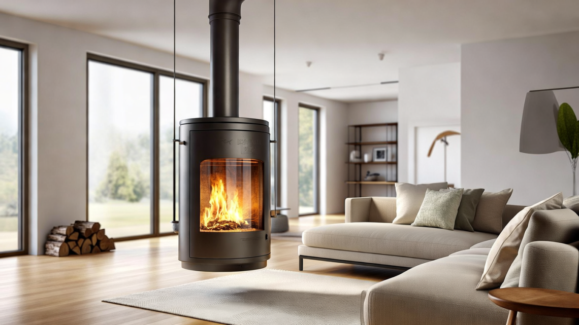 Les nouvelles tendances de poêles suspendus pour un intérieur aérien
