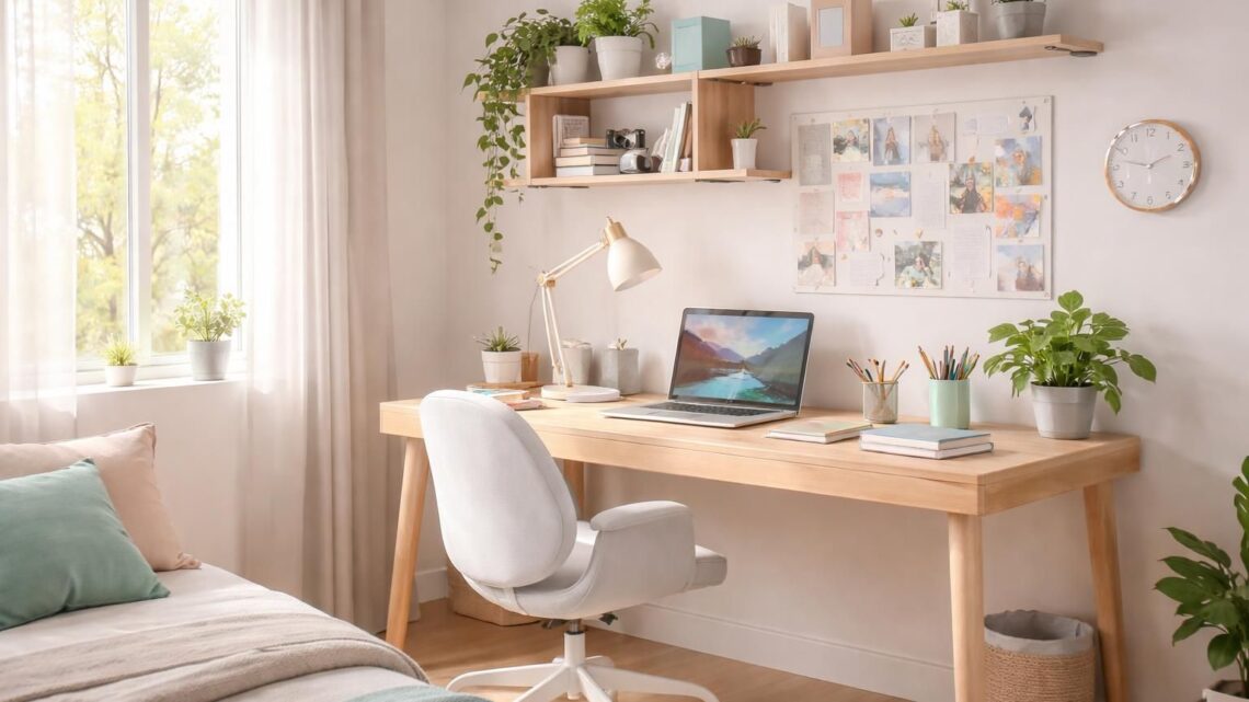 Bureau d&rsquo;ado : comment aménager un espace de travail inspirant et tendance