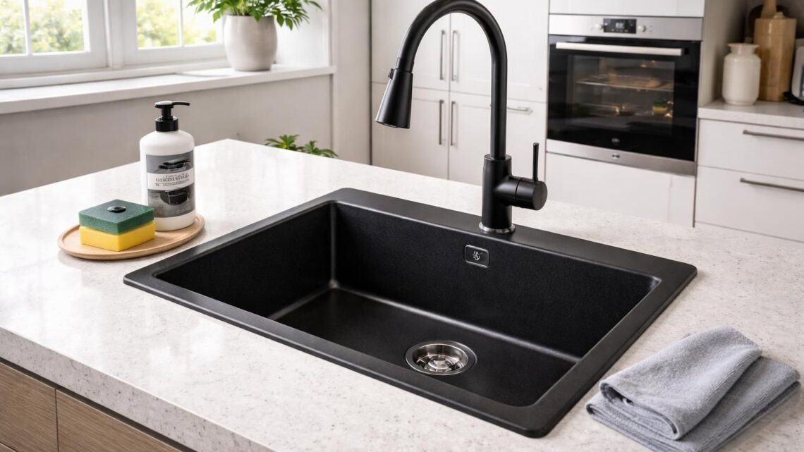 Évier en résine noire : découvrez les avis et conseils pour un entretien pro