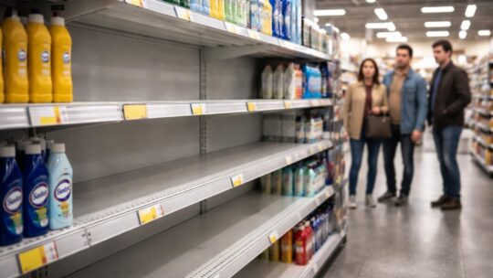 Examiner pourquoi on ne trouve plus de Domestos sur les étagères des commerces