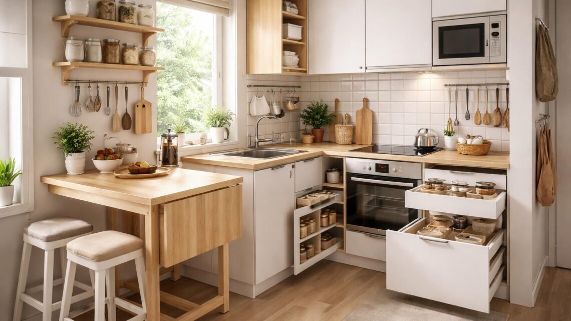 Les meilleures astuces pour aménager une cuisine Ikea pour petit espace