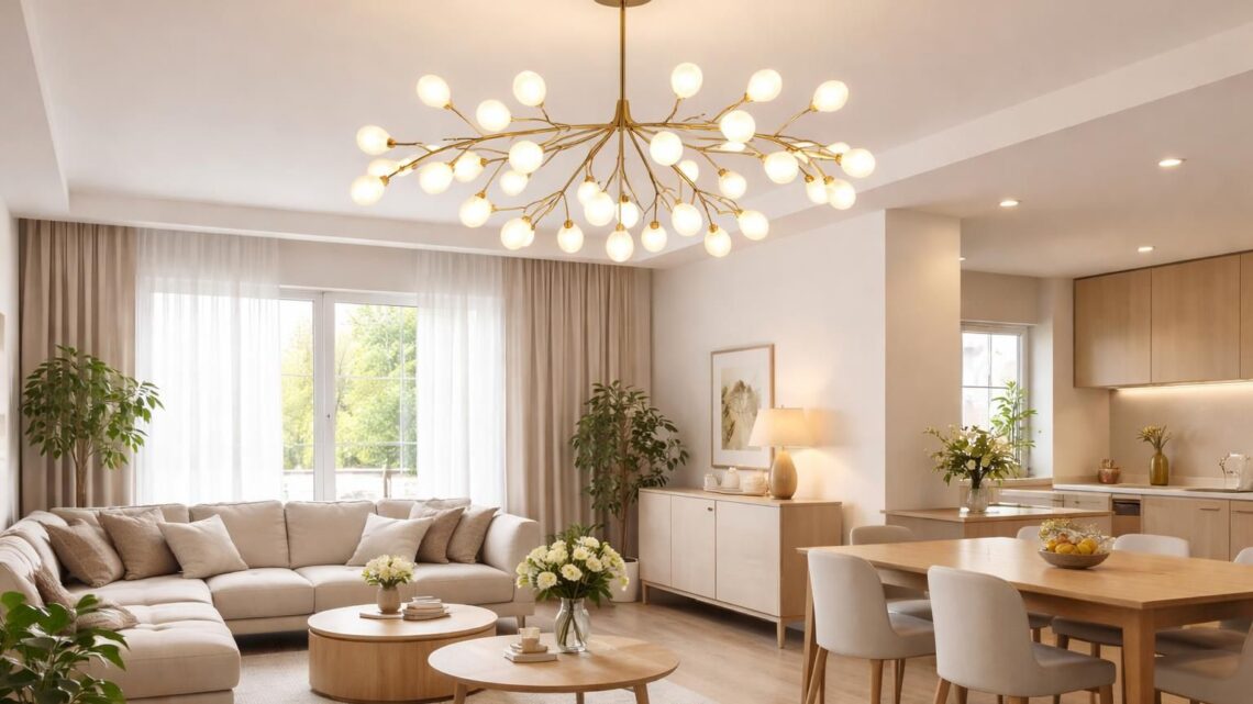 Où dénicher une grande suspension pas chère pour habiller son plafond ?