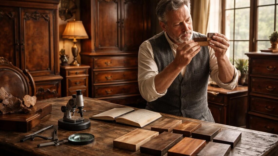 Reconnaître l&rsquo;essence de bois de ses meubles : le guide de l&rsquo;antiquaire