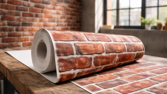 Rouleau de papier peint brique rouge : donnez un aspect loft à votre mur