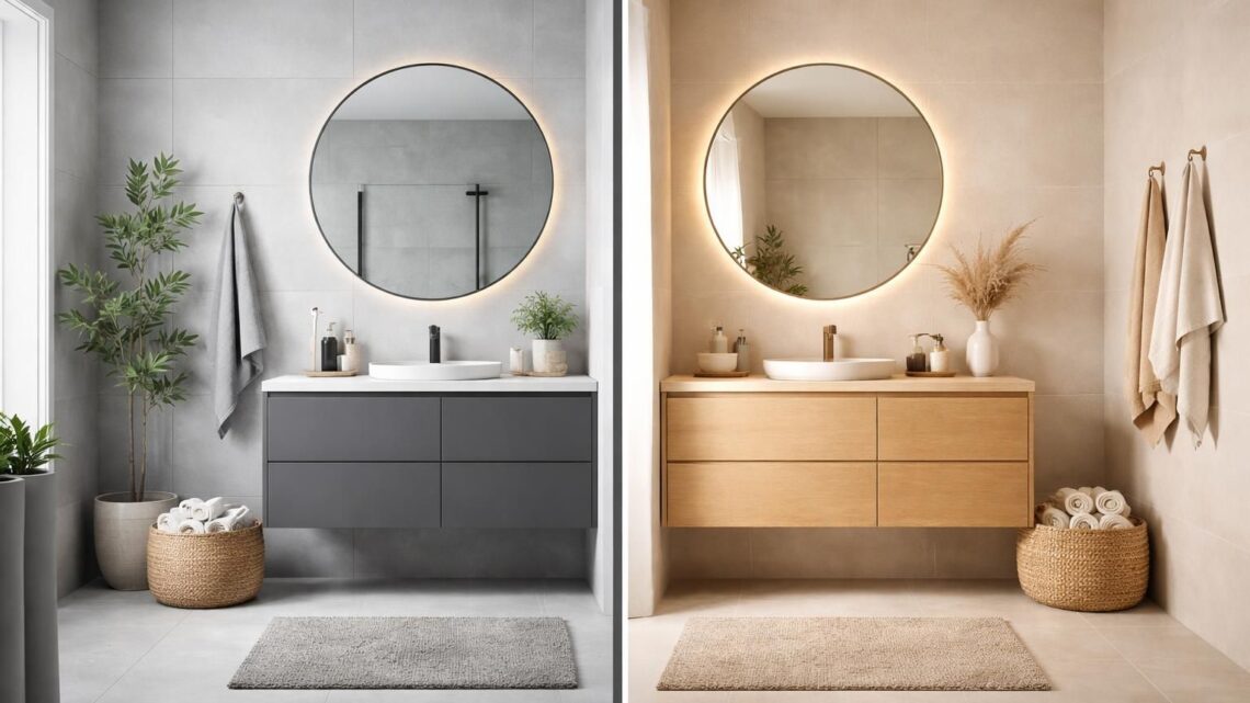 Salle de bain grise ou beige : quelle nuance choisir pour une ambiance zen ?