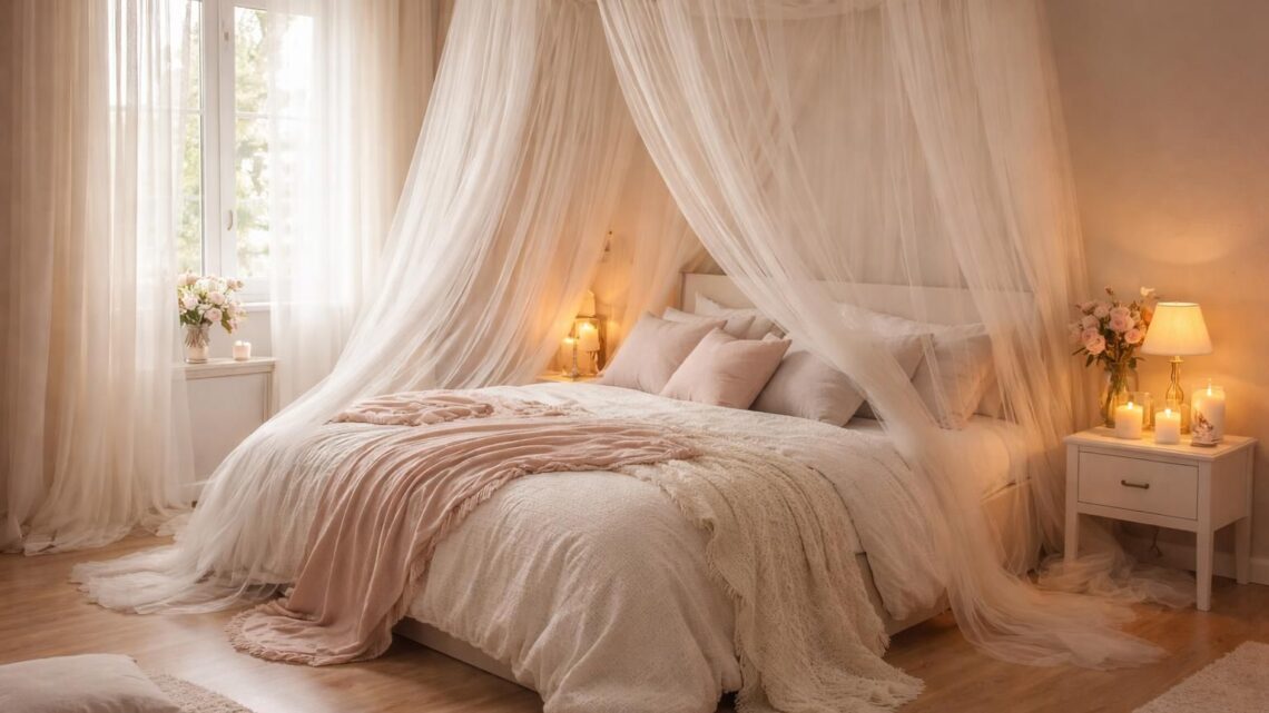 Voile de lit pour adulte : créez une ambiance romantique dans votre chambre