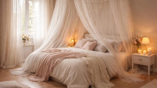 Voile de lit pour adulte : créez une ambiance romantique dans votre chambre