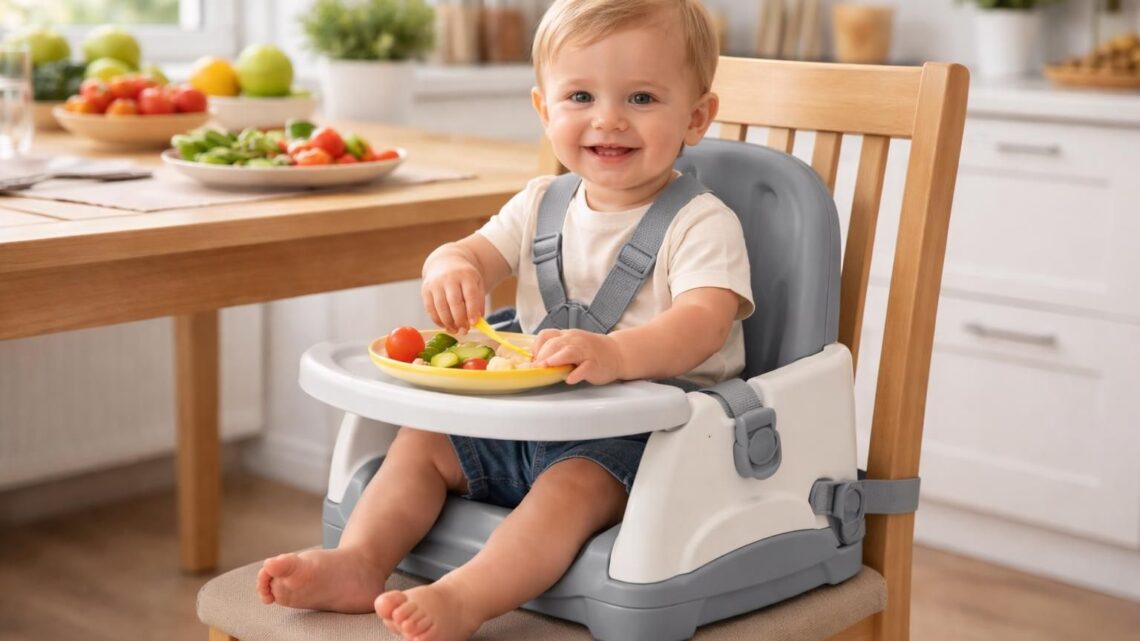 Siège rehausseur de chaise : bien choisir pour des repas d&rsquo;enfant sécurisés