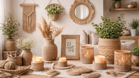 Tuto déco ficelle : 10 projets créatifs et naturels pour toute la maison
