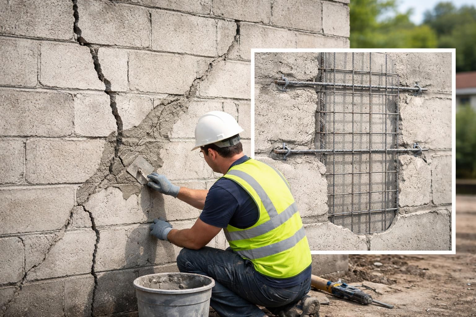 découvrez des méthodes efficaces pour renforcer un mur en parpaing fissuré avec le temps, afin d'assurer sa stabilité et prolonger sa durée de vie.
