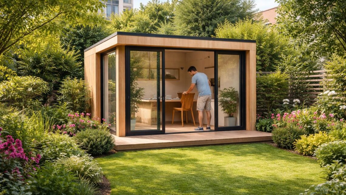 Installer un bureau de jardin sans permis de construire