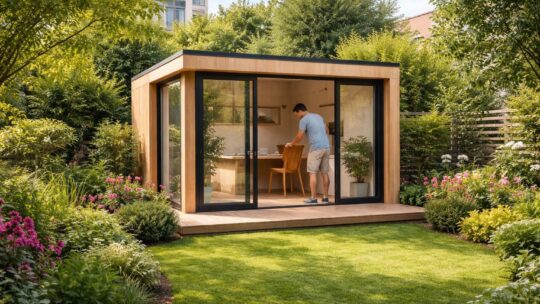Installer un bureau de jardin sans permis de construire