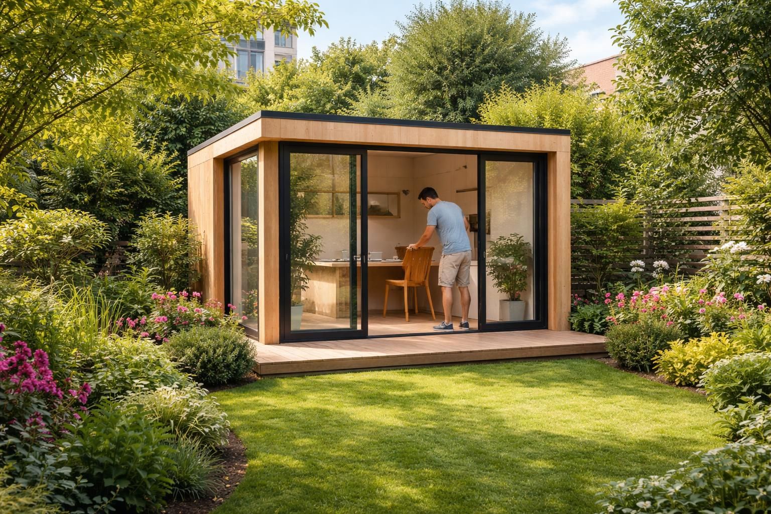 découvrez comment installer un bureau de jardin sans permis de construire, les conditions à respecter et les démarches simplifiées pour aménager votre espace de travail extérieur en toute légalité.