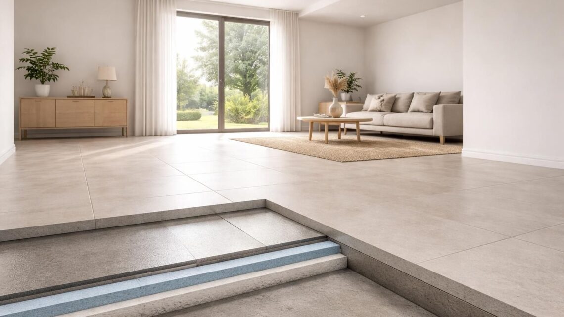 Isolation sol carrelé : rénovez sans perdre de hauteur sous plafond