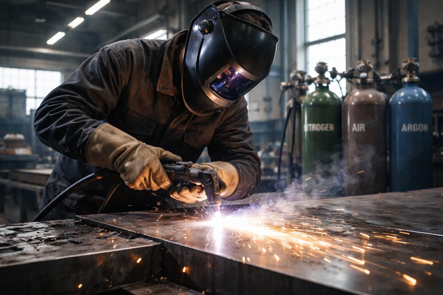 découvrez quel gaz est le plus adapté pour utiliser un découpeur plasma lors de vos travaux sur métal, afin d'optimiser la qualité et la précision de vos découpes.