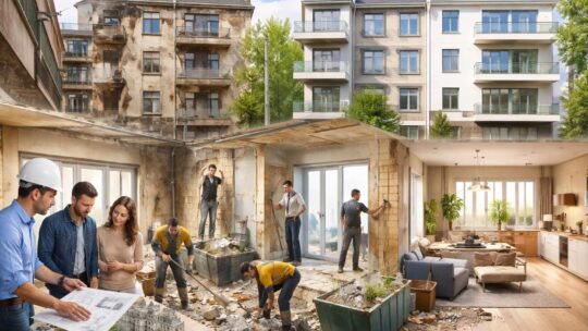 Rénovation d&rsquo;immeuble : quelles sont les étapes pour valoriser un bien ?