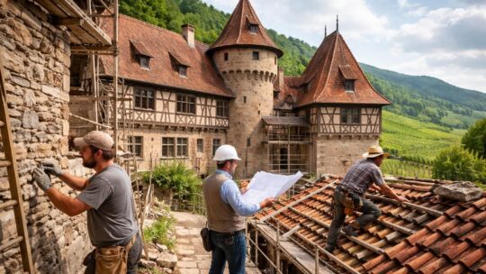 Réussir la rénovation d&rsquo;un château en alsace : défis et conseils