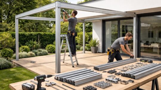 Tuto pour pergola en alu : les étapes de montage pour un résultat pro