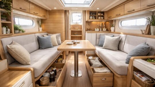 Aménagement Bateau : nos idées pour optimiser chaque recoin