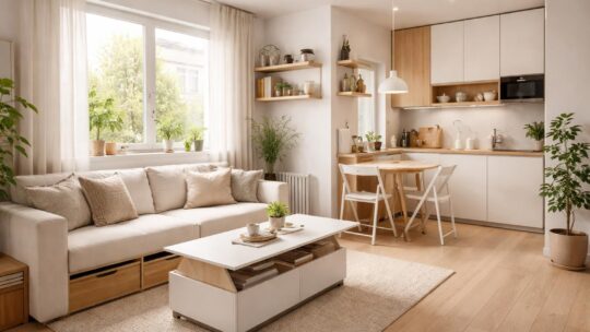 Aménager un T2 pour optimiser l&rsquo;espace de vie de votre petit appartement