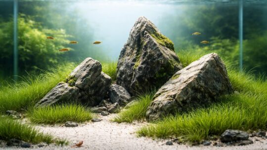 Aquarium japonais : les secrets pour réussir un décor de style Iwagumi