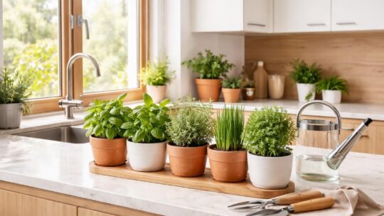 Comment créer un jardin intérieur de fines herbes dans sa cuisine