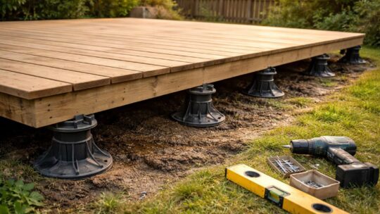 Inconvénients d&rsquo;une terrasse sur plots : ce qu&rsquo;il faut savoir avant de poser