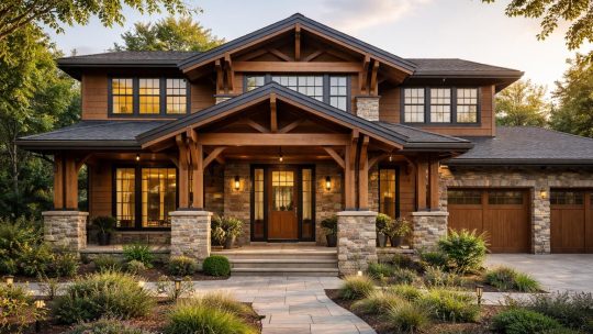 L’impact du style craftsman sur l’architecture contemporaine