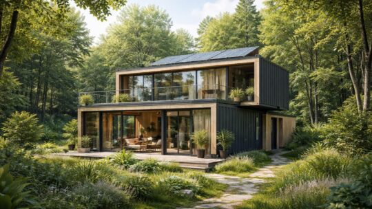 Maison passive en container : une alternative écologique et design