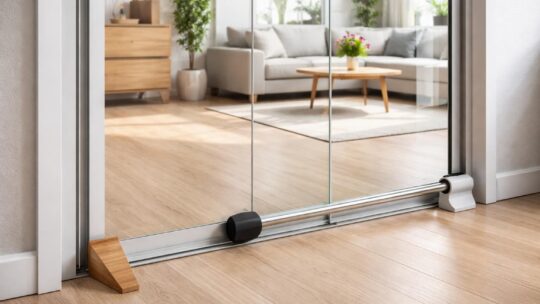 Techniques simples pour bloquer des portes coulissantes et prévenir les accidents