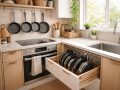 Le rangement des poêles dans une petite cuisine : astuces pour ne pas encombrer