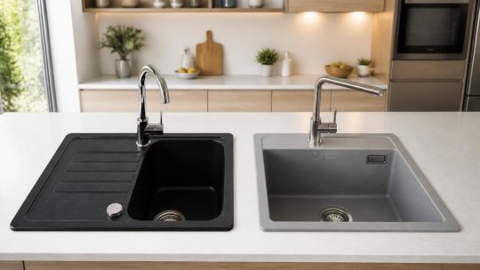 Les meilleures options basées sur des avis d&rsquo;un évier en granit ou en résine